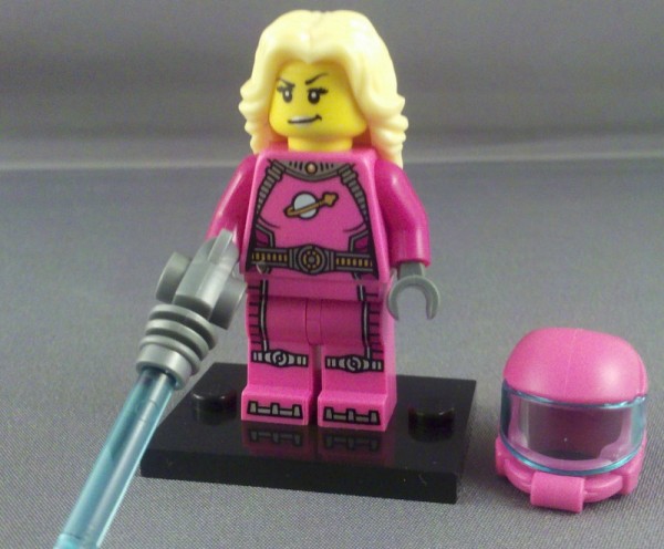 lego pink space girl